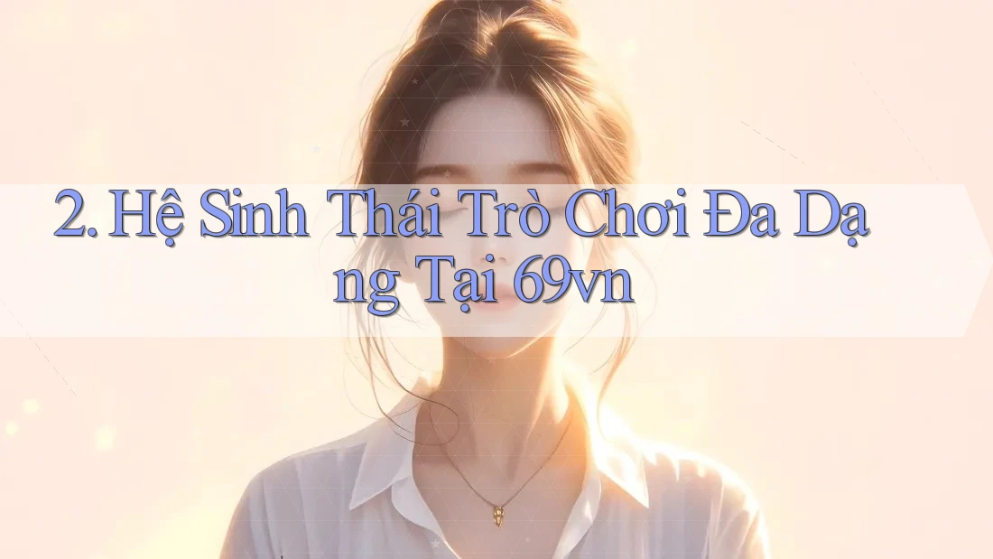 2. Hệ Sinh Thái Trò Chơi Đa Dạng Tại 69vn 2. Hệ Sinh Thái Trò Chơi Đa Dạng Tại 69vn