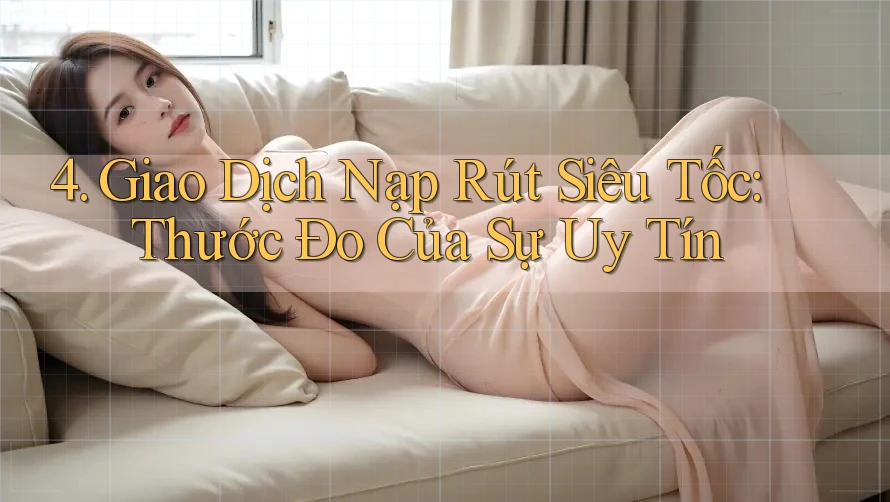 4. Giao Dịch Nạp Rút Siêu Tốc: Thước Đo Của Sự Uy Tín 4. Giao Dịch Nạp Rút Siêu Tốc: Thước Đo Của Sự Uy Tín