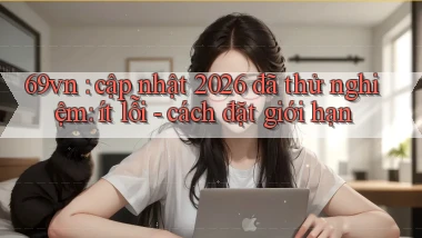 69vn cập nhật 2026 đã thử nghiệm ít lỗi   cách đặt giới hạn