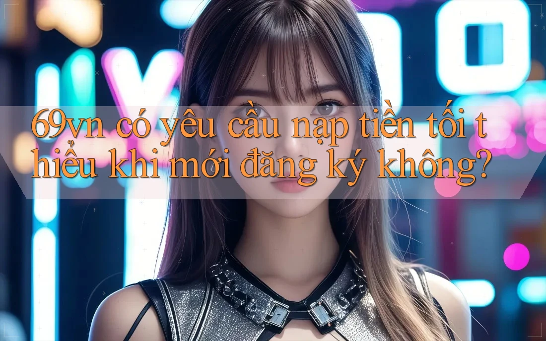 69vn có yêu cầu nạp tiền tối thiểu khi mới đăng ký không? 69vn có yêu cầu nạp tiền tối thiểu khi mới đăng ký không?