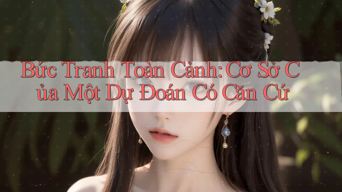 Bức Tranh Toàn Cảnh: Cơ Sở Của Một Dự Đoán Có Căn Cứ Bức Tranh Toàn Cảnh: Cơ Sở Của Một Dự Đoán Có Căn Cứ