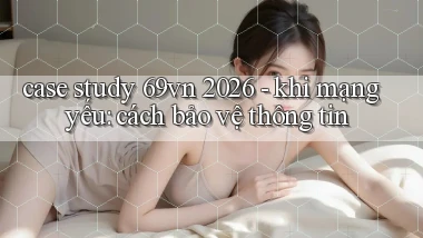 case study 69vn 2026   khi mạng yếu cách bảo vệ thông tin