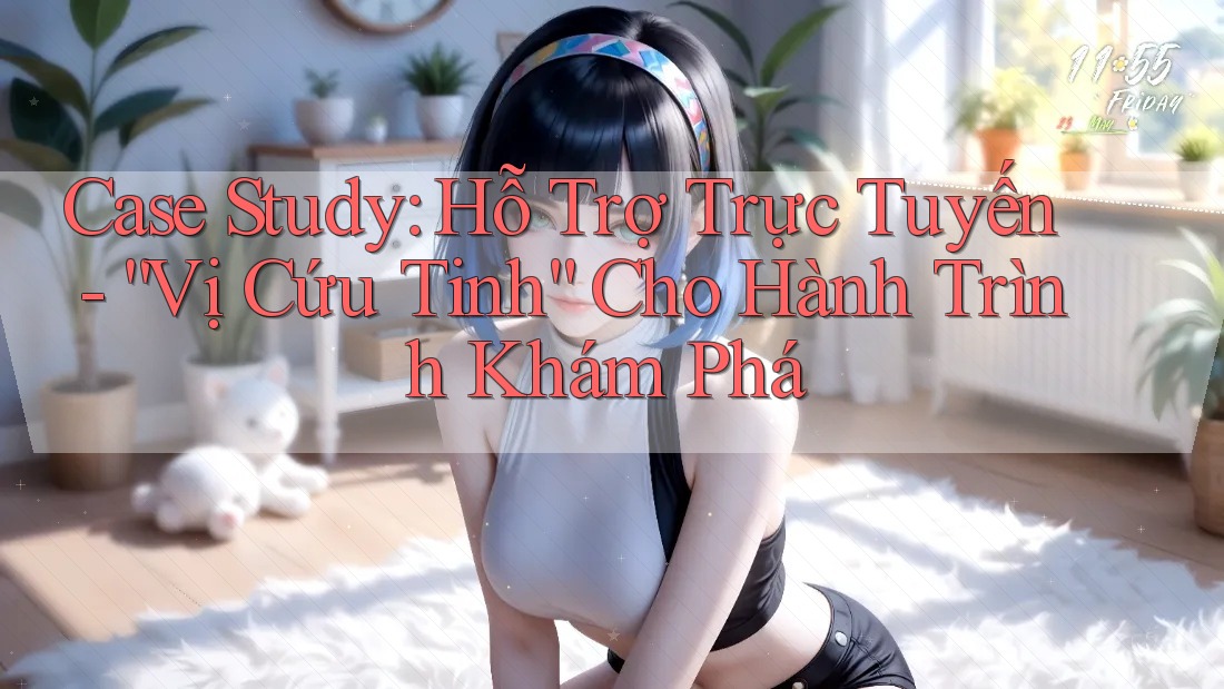 Case Study: Hỗ Trợ Trực Tuyến - “Vị Cứu Tinh” Cho Hành Trình Khám Phá Case Study: Hỗ Trợ Trực Tuyến - “Vị Cứu Tinh” Cho Hành Trình Khám Phá