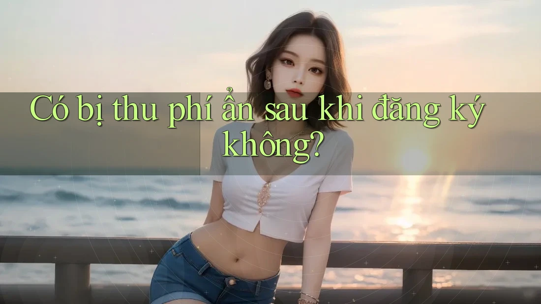 Có bị thu phí ẩn sau khi đăng ký không? Có bị thu phí ẩn sau khi đăng ký không?