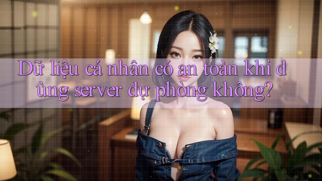 Dữ liệu cá nhân có an toàn khi dùng server dự phòng không? Dữ liệu cá nhân có an toàn khi dùng server dự phòng không?