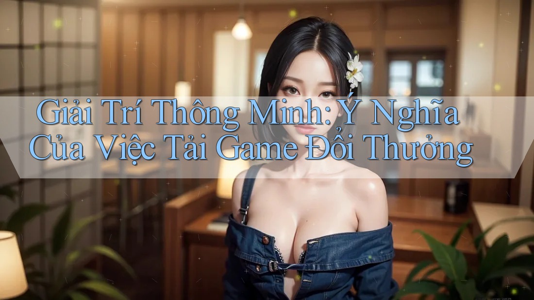Giải Trí Thông Minh: Ý Nghĩa Của Việc Tải Game Đổi Thưởng Giải Trí Thông Minh: Ý Nghĩa Của Việc Tải Game Đổi Thưởng