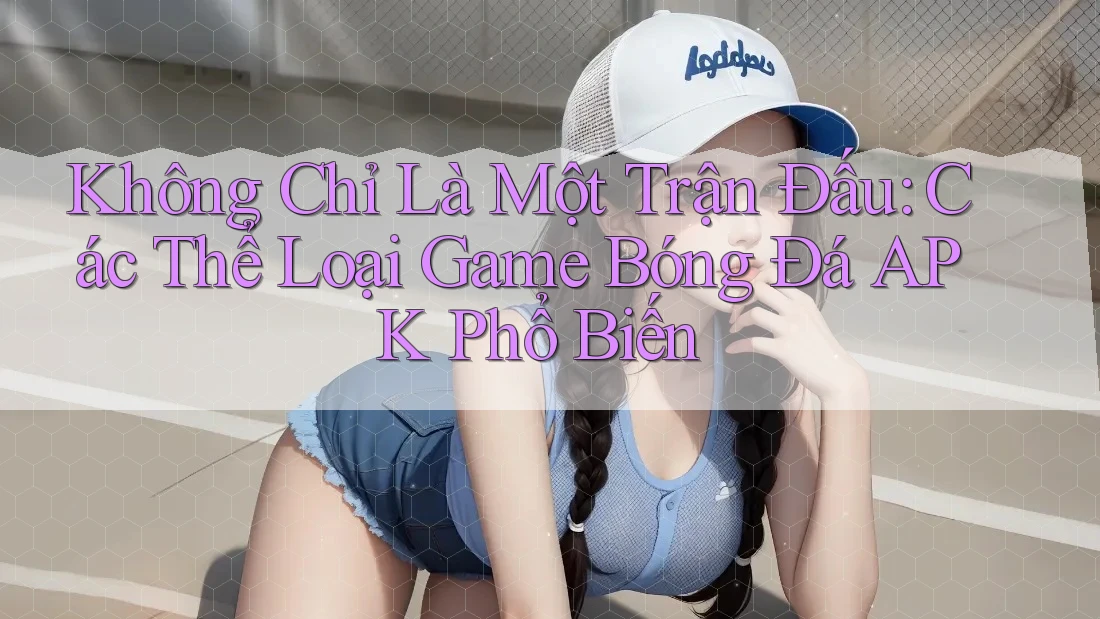 Không Chỉ Là Một Trận Đấu: Các Thể Loại Game Bóng Đá APK Phổ Biến Không Chỉ Là Một Trận Đấu: Các Thể Loại Game Bóng Đá APK Phổ Biến