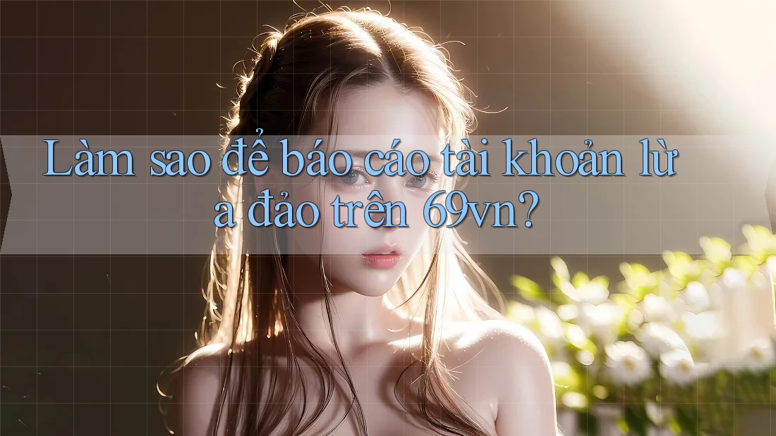 Làm sao để báo cáo tài khoản lừa đảo trên 69vn?