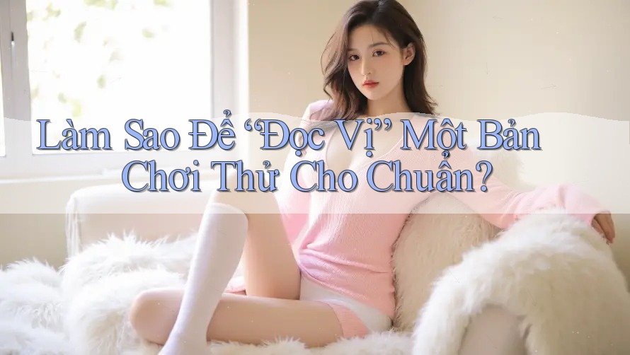 Làm Sao Để “Đọc Vị” Một Bản Chơi Thử Cho Chuẩn? Làm Sao Để “Đọc Vị” Một Bản Chơi Thử Cho Chuẩn?