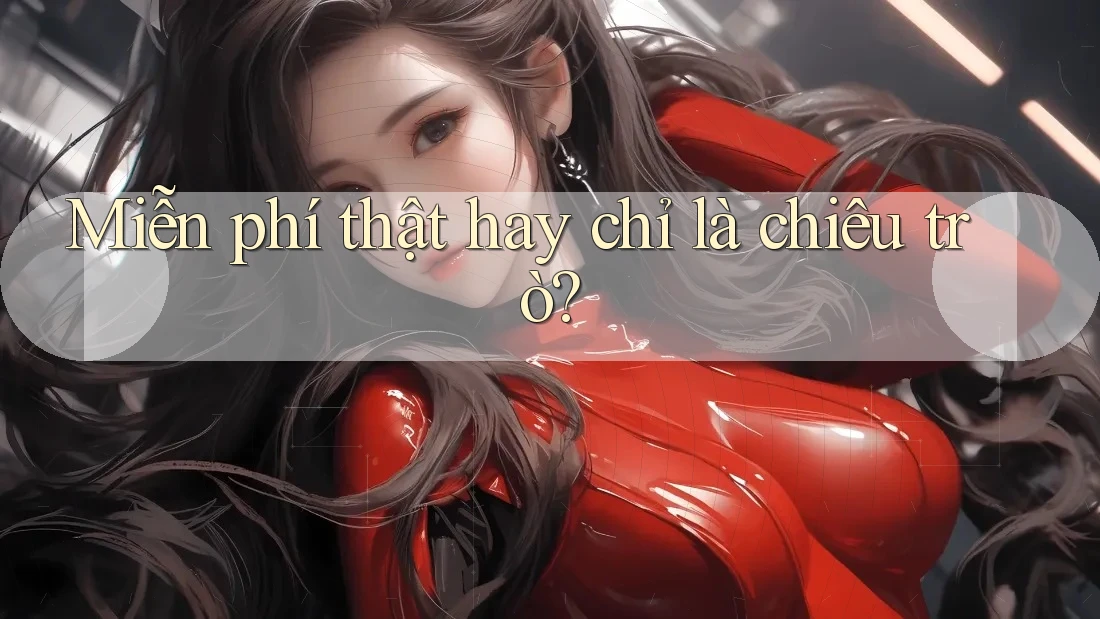 Miễn phí thật hay chỉ là chiêu trò?