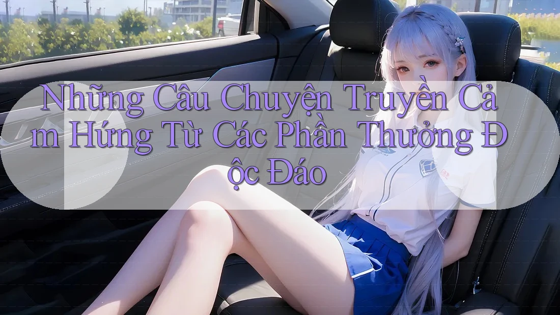 Những Câu Chuyện Truyền Cảm Hứng Từ Các Phần Thưởng Độc Đáo Những Câu Chuyện Truyền Cảm Hứng Từ Các Phần Thưởng Độc Đáo