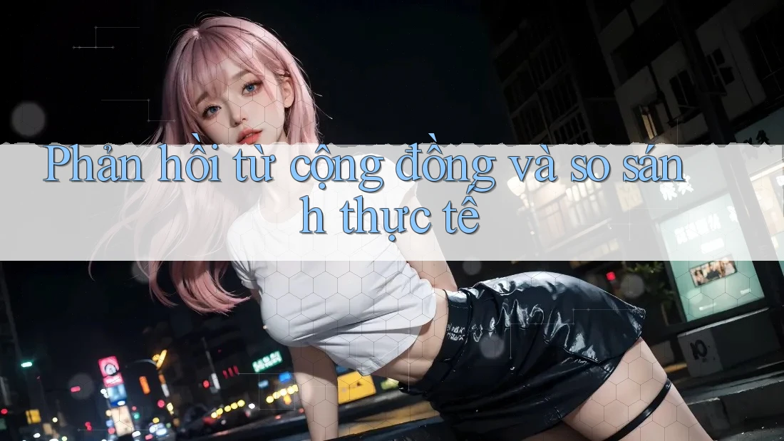 Phản hồi từ cộng đồng và so sánh thực tế Phản hồi từ cộng đồng và so sánh thực tế