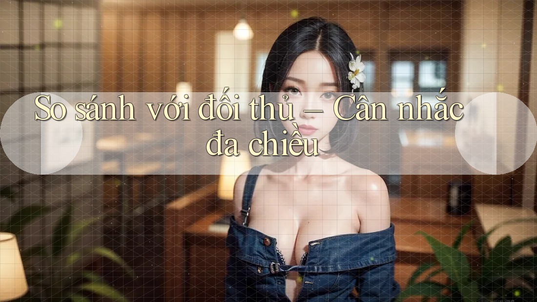 So sánh với đối thủ – Cân nhắc đa chiều