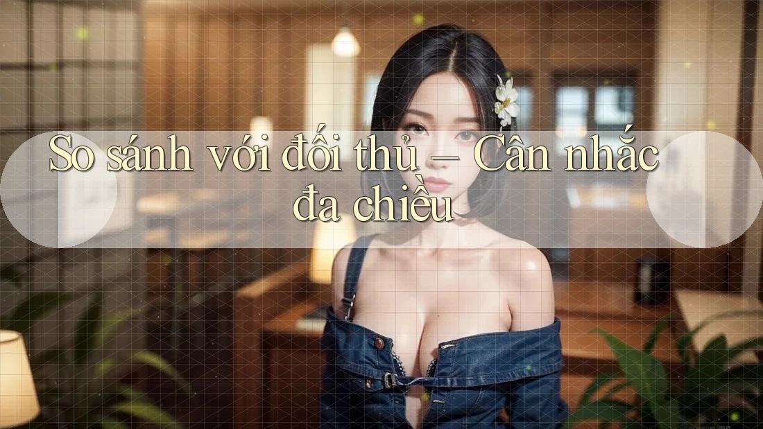 So sánh với đối thủ – Cân nhắc đa chiều