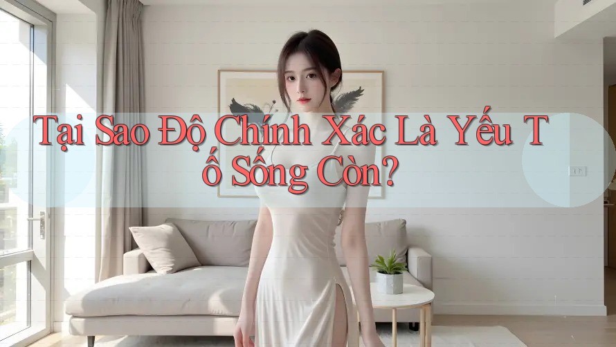 Tại Sao Độ Chính Xác Là Yếu Tố Sống Còn? Tại Sao Độ Chính Xác Là Yếu Tố Sống Còn?