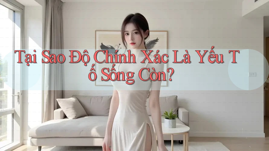 Tại Sao Độ Chính Xác Là Yếu Tố Sống Còn? Tại Sao Độ Chính Xác Là Yếu Tố Sống Còn?