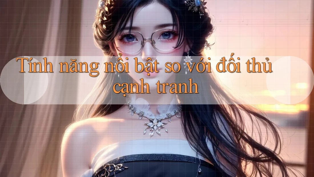 Tính năng nổi bật so với đối thủ cạnh tranh Tính năng nổi bật so với đối thủ cạnh tranh