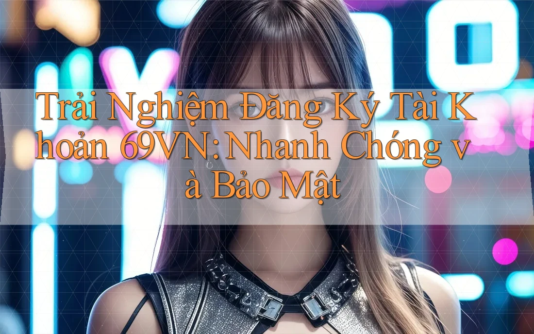 Trải Nghiệm Đăng Ký Tài Khoản 69VN: Nhanh Chóng và Bảo Mật Trải Nghiệm Đăng Ký Tài Khoản 69VN: Nhanh Chóng và Bảo Mật