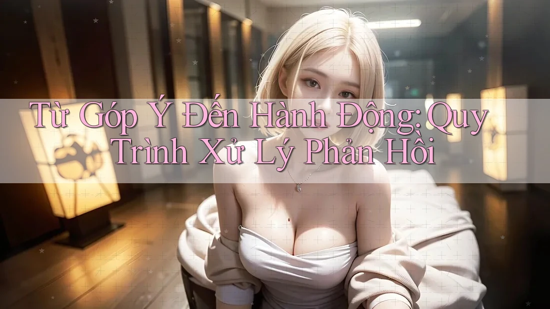Từ Góp Ý Đến Hành Động: Quy Trình Xử Lý Phản Hồi Từ Góp Ý Đến Hành Động: Quy Trình Xử Lý Phản Hồi